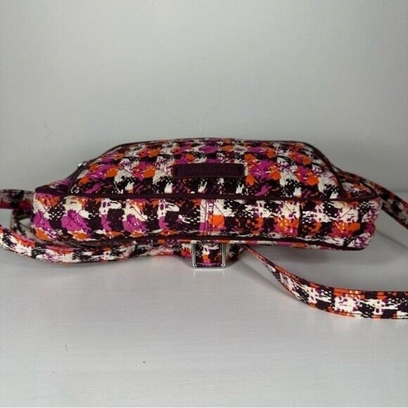 Vera Bradley Houndstooth Tweed Little Hipster Crossbody Medium Organizer Bag - Picture 5 of 13